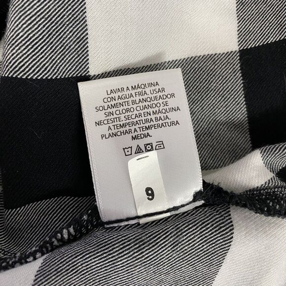 Time And Tru Dress Womens XXL (20) Buffalo Check Work Office Church Date Picnic - Picture 9 of 10